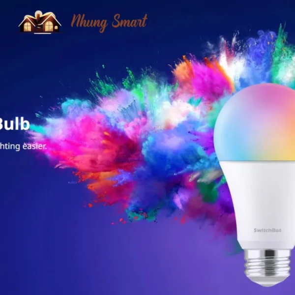 Bóng đèn Led đổi màu thông minh SwitchBot Color Bulb SB-CB